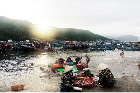 Ăn vặt ở Cửa Bé