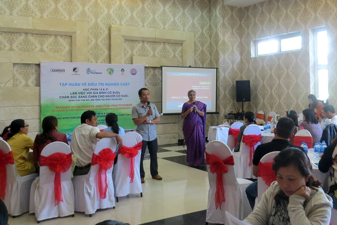 40 nhân viên y tế tập huấn điều trị rối loạn sử dụng chất