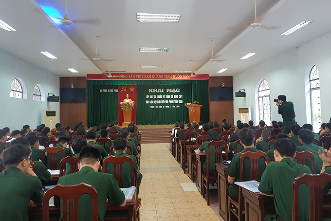 Khai mạc lớp đào tạo chuẩn kỹ năng sử dụng công nghệ thông tin