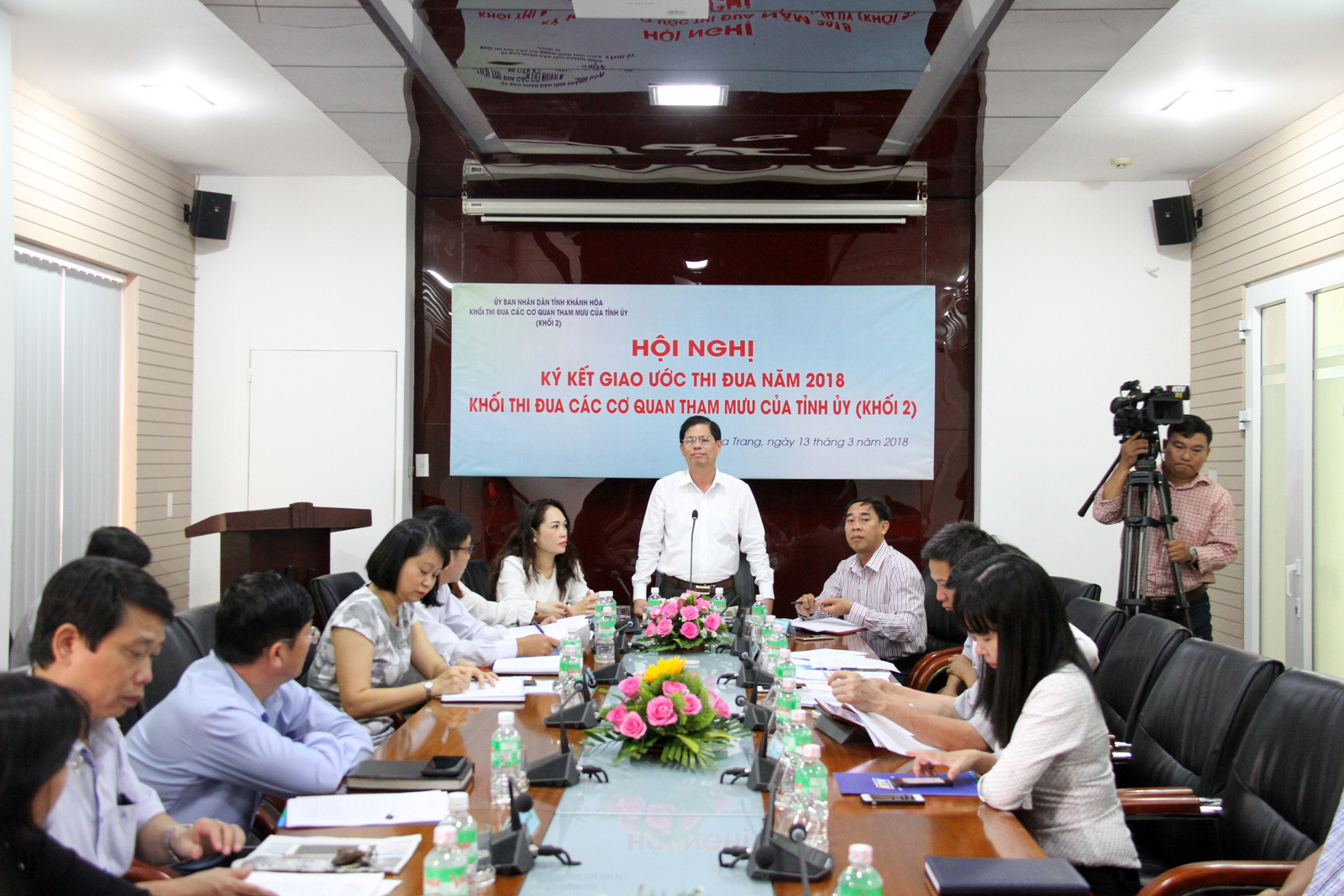 Ký kết giao ước thi đua năm 2018