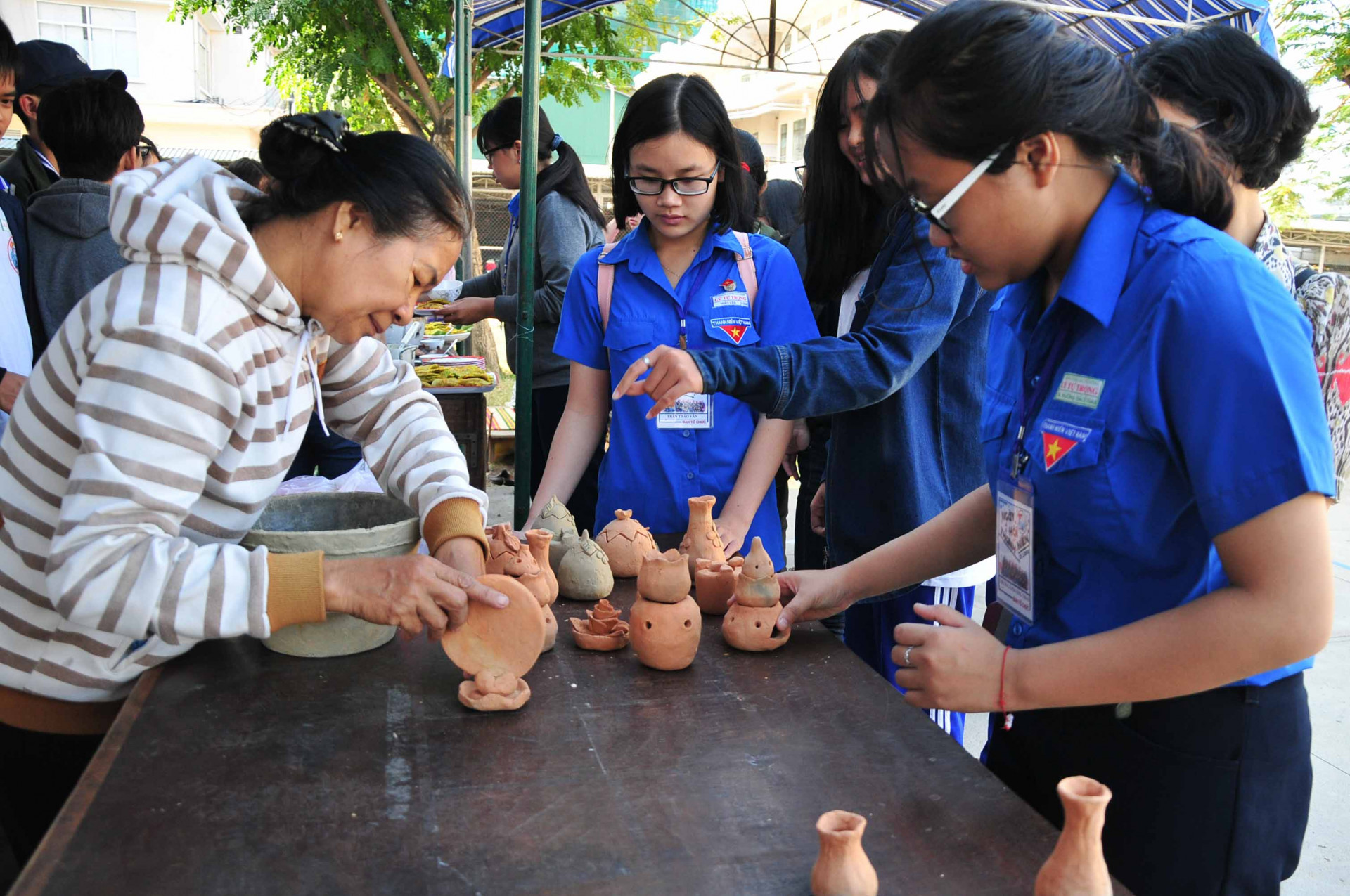 Trải nghiệm làm gốm