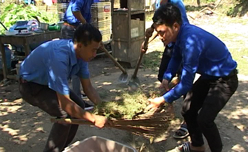 Một cán bộ đoàn gương mẫu