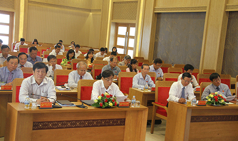 Quang cảnh tại phiên họp