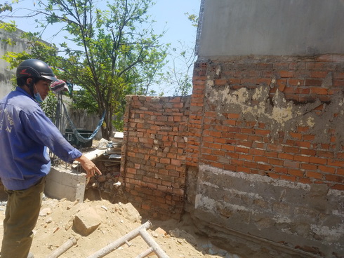 Khu vực phát hiện đạn pháo