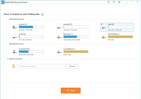 Phục hồi dữ liệu bị xóa hiệu quả