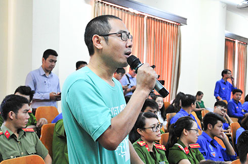 Anh Đỗ Trần Anh băn khoăn về việc triển khai các chính sách hỗ trợ khởi nghiệp.