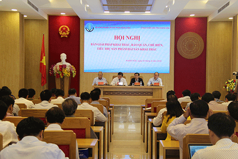 Tìm giải pháp khai thác, bảo quản, chế biến, tiêu thụ sản phẩm hải sản