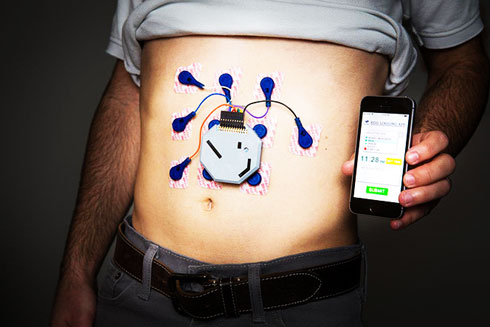 Thiết bị đeo giúp theo dõi sức khỏe dạ dày