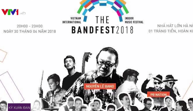 Công bố Festival âm nhạc trong nhà - The Band Fest 2018