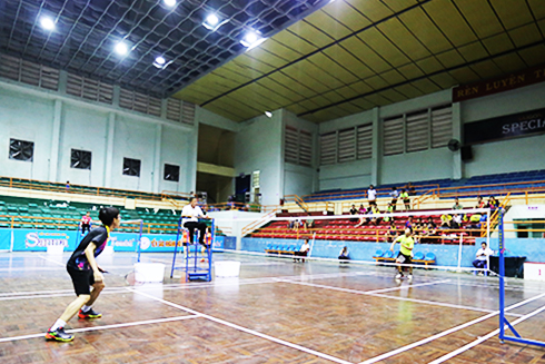 Đìu hiu giải cầu lông đồng đội tỉnh