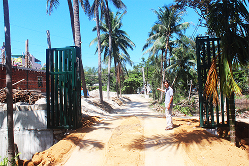 Vụ tranh chấp lối đi chung ở xã Vĩnh Phương: Hai bên nên hòa giải