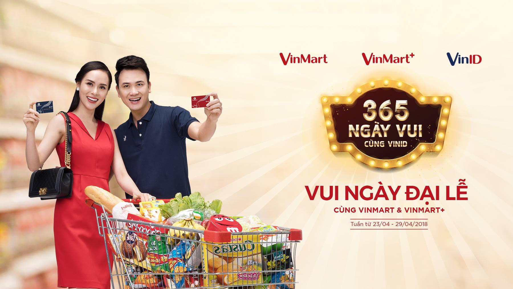 VinMart &amp; VinMart+ khuyến mãi 1 tỷ đồng mừng đại lễ