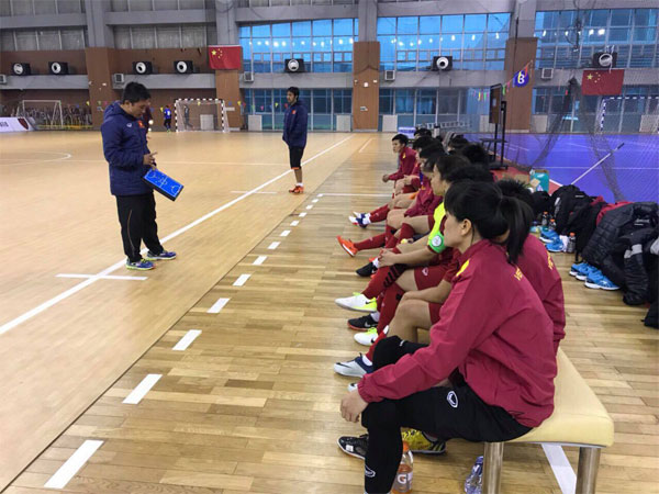 ĐT Futsal nữ Việt Nam sẵn sàng cho VCK Futsal nữ châu Á 2018.