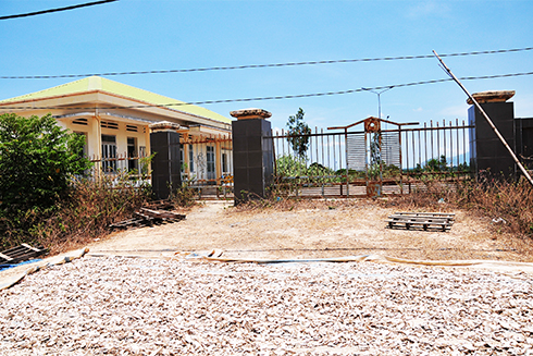 Khu giết mổ tập trung ở Cam Lâm: 8 năm chưa xây dựng xong vì thiếu vốn