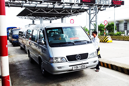 Từ ngày 1-5, nhiều phương tiện qua Trạm thu phí Ninh Lộc được giảm giá vé.