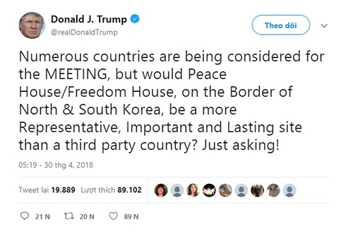 Vì sao Bàn Môn Điếm có thể được chọn cho Thượng đỉnh Mỹ-Triều?