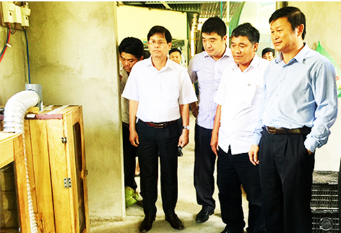 Lãnh đạo tỉnh làm việc tại xã Sơn Hiệp và phường Ninh Hà