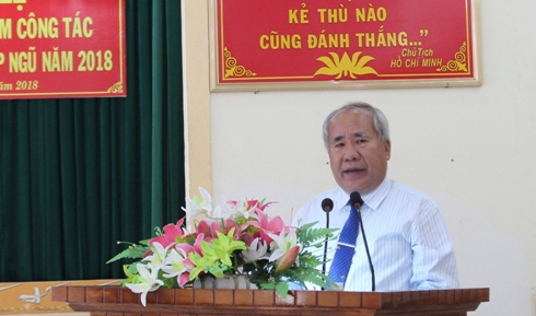 Ông Đào Công Thiên chỉ đạo tại hội nghị.