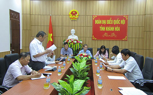 Thẩm tra một số nội dung trình HĐND tỉnh