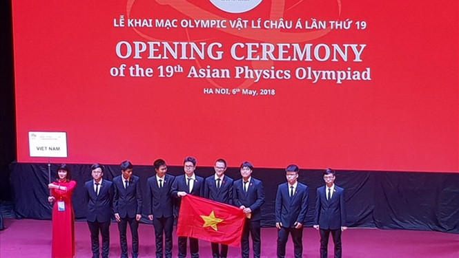 Học sinh 25 nước châu Á đến Việt Nam tham dự olympic vật lý 2018