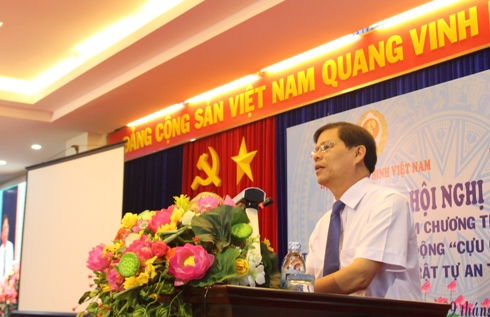 Tổng kết cuộc vận động "Cựu chiến binh tham gia giữ gìn trật tự an toàn giao thông"