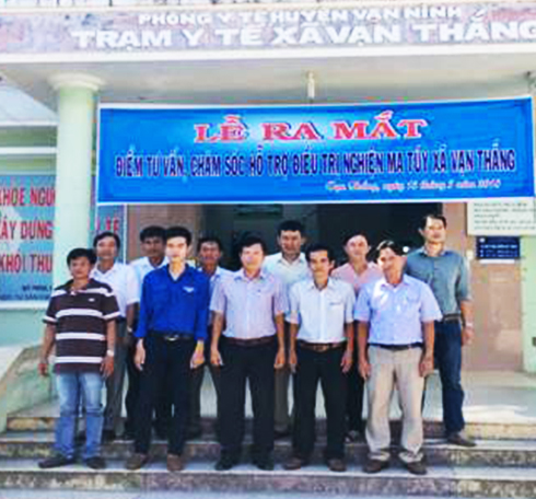 Ra mắt điểm tư vấn, chăm sóc hỗ trợ điều trị cho người nghiện ma túy