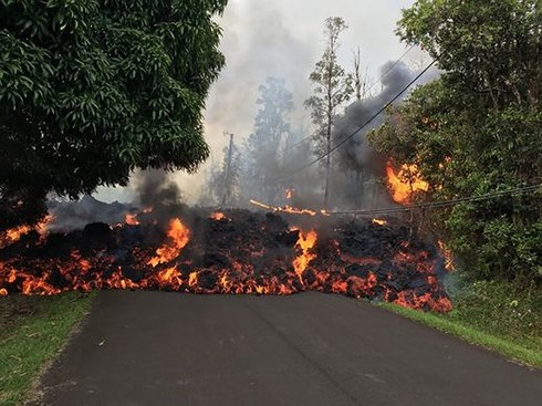 Cảnh báo núi lửa Kilauea ở Hawaii phun trào dữ dội hơn