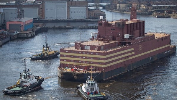 Nga ra mắt nhà máy điện hạt nhân nổi đầu tiên trên thế giới