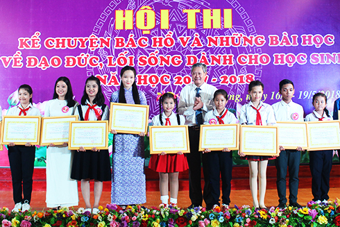 Hội thi kể chuyện Bác Hồ: 53 thí sinh đạt giải