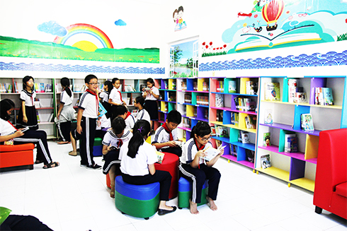 Tạo không gian đọc cho thiếu nhi