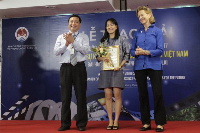 Tác phẩm “Đừng đùa với thiên tai” của Đài Phát thanh và Truyền hình tỉnh Khánh Hòa được trao giải Nhất.