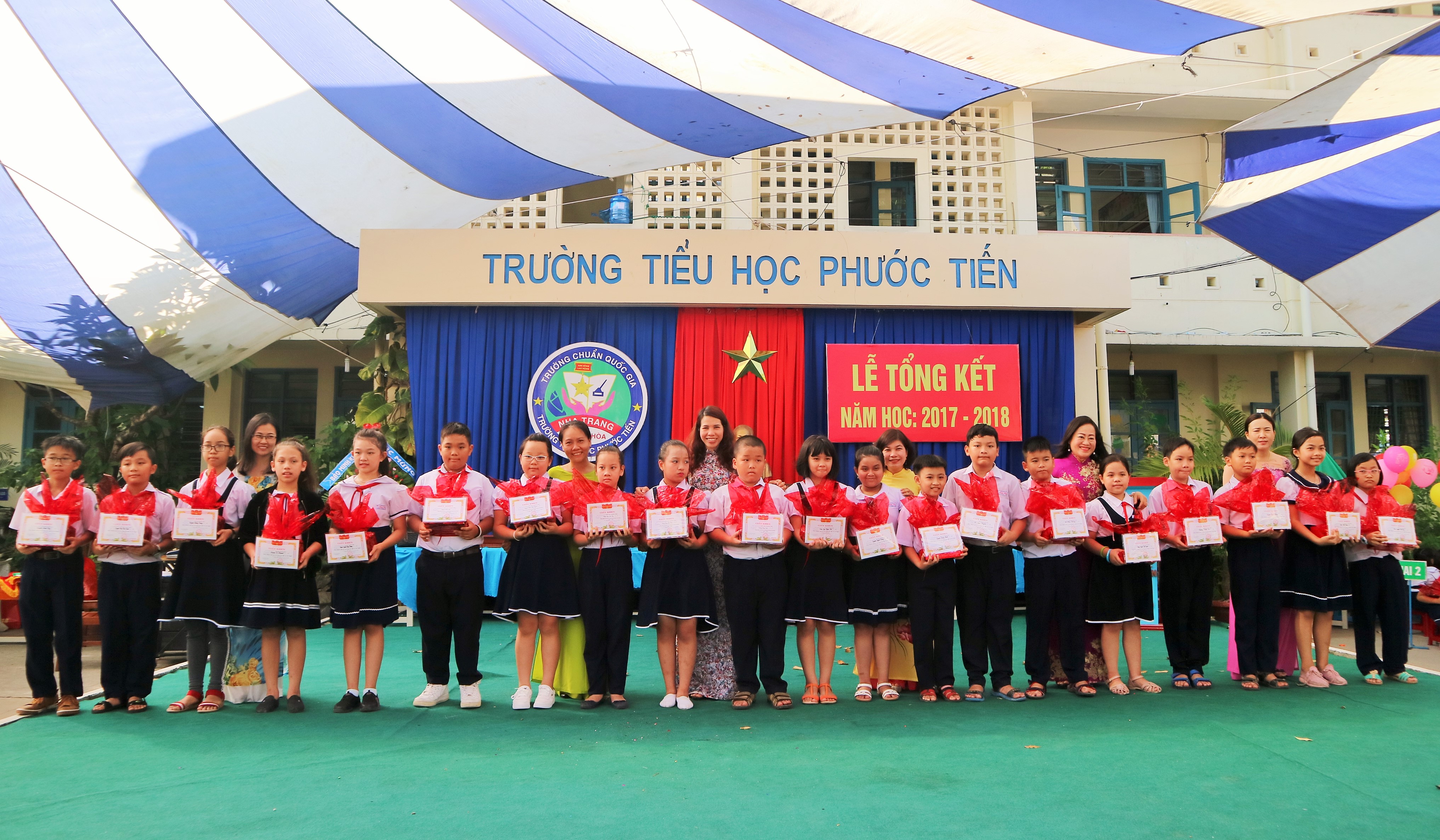 Trường Tiểu học Phước Tiến tổng kết năm học 2017-2018