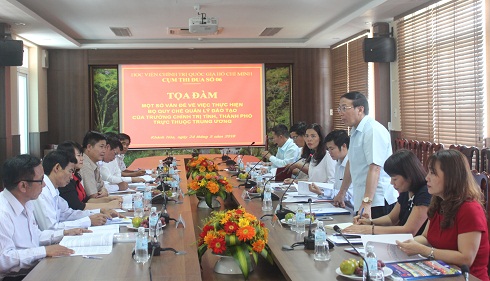 Tọa đàm về thực hiện bộ quy chế quản lý đào tạo