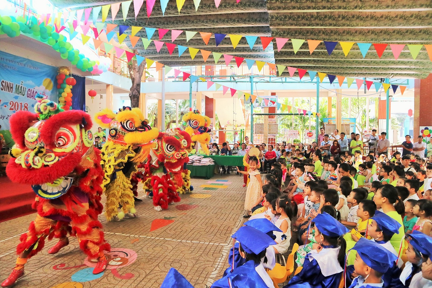 Trường Mầm non Lý Tự Trọng tổng kết năm học 2017-2018