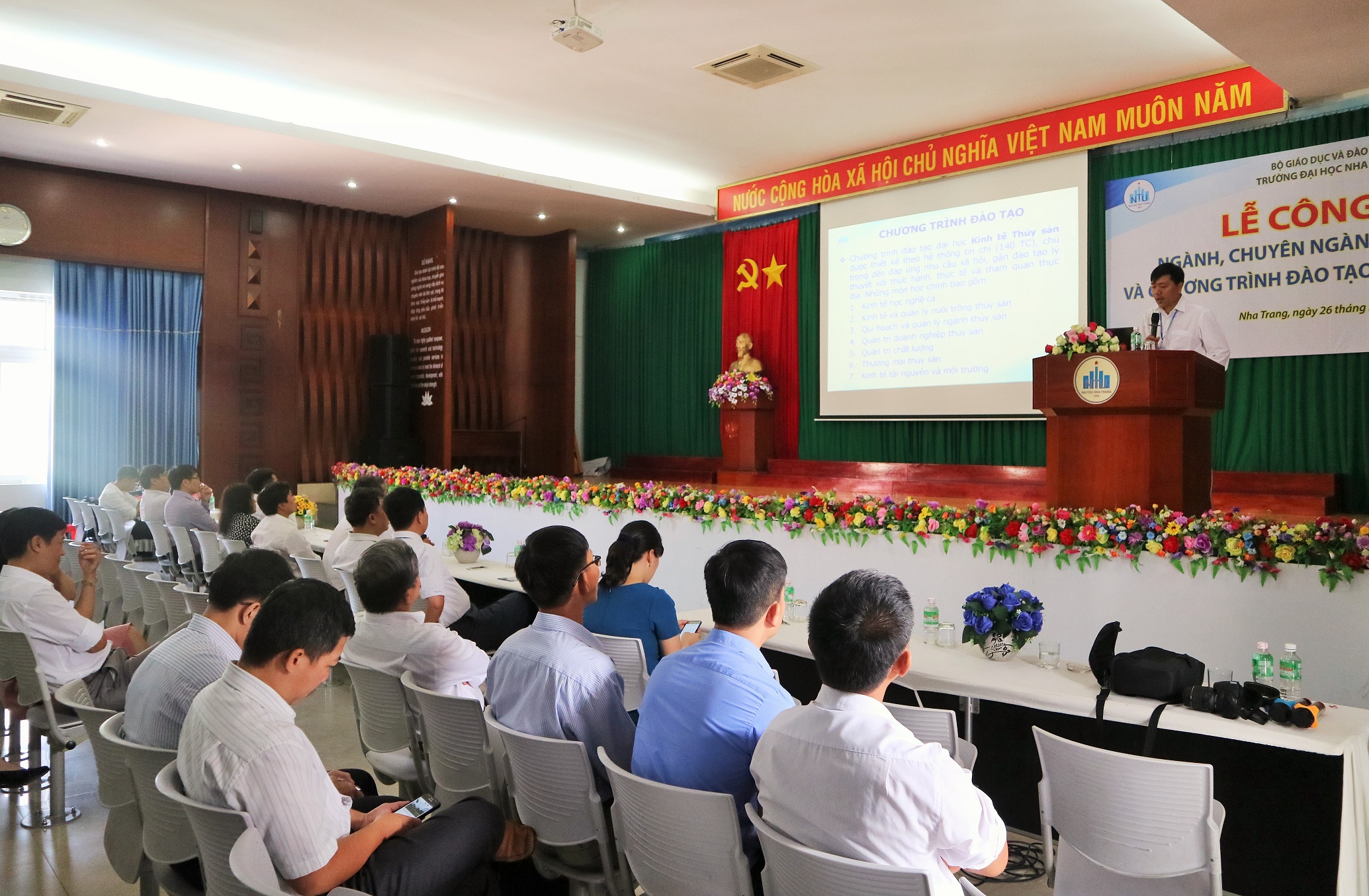 Trường Đại học Nha Trang công bố 6 ngành, chuyên ngành đào tạo mới