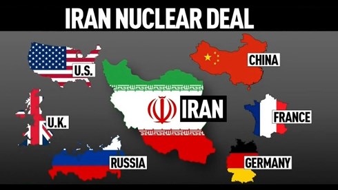  Thỏa thuận hạt nhân Iran được ký năm 2015 giữa Iran với nhóm P5+1 gồm Mỹ, Anh, Pháp, Nga, Trung Quốc và Đức. Ảnh: Youtube