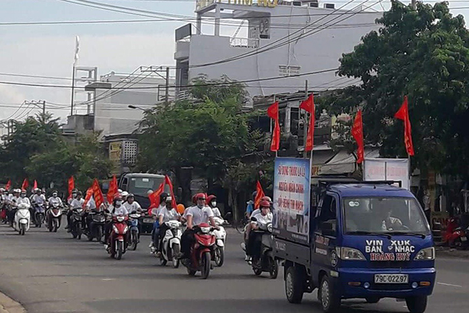 Mít tinh hưởng ứng ngày Thế giới không thuốc lá