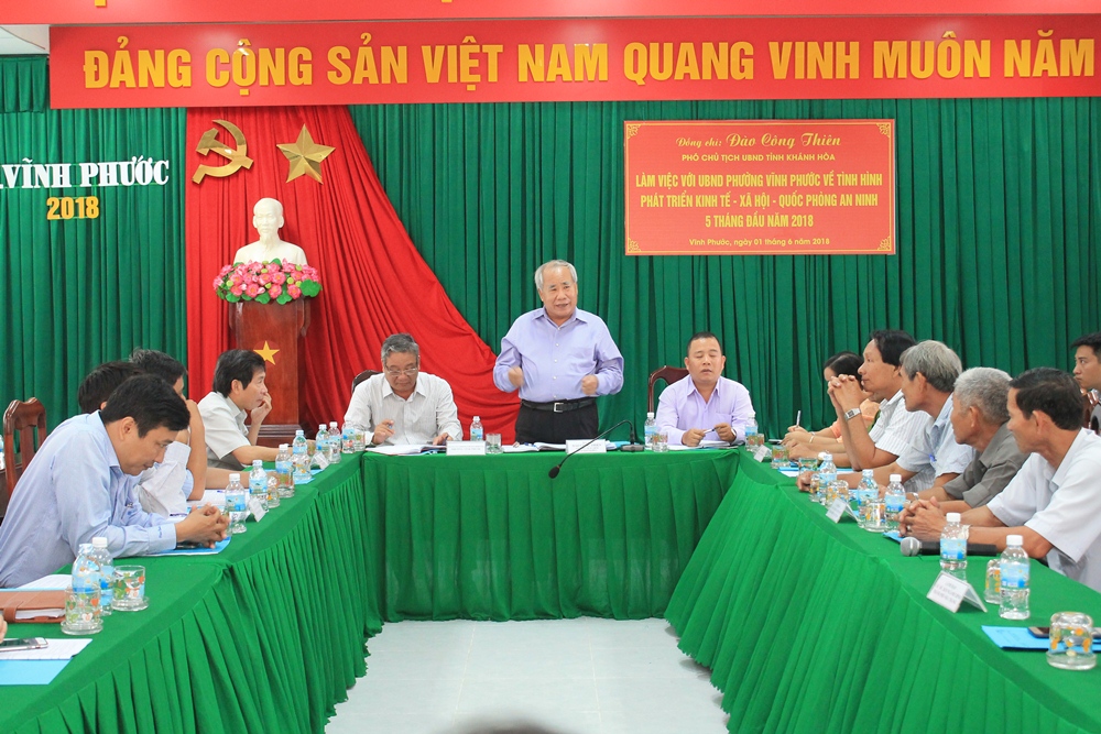 Phường Vĩnh Phước: Quan tâm giữ gìn an ninh trật tự địa bàn