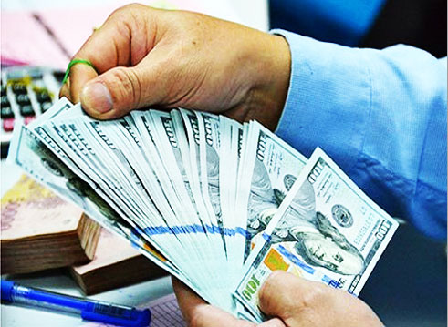 Tỷ giá trung tâm giảm sâu