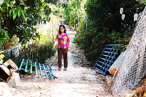 Ngang nhiên chiếm đường, xây nhà trái phép