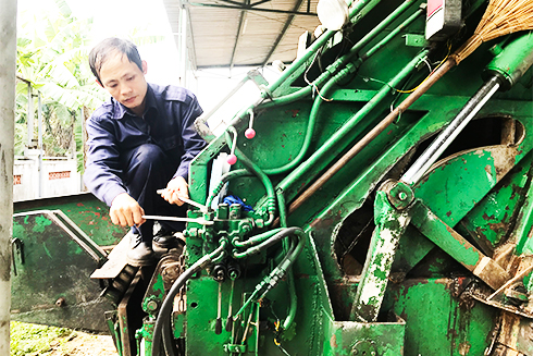 Người thợ cơ khí đam mê sáng tạo