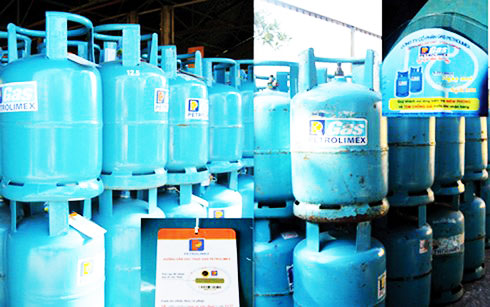 Giá gas tăng thêm 1.000 đồng/bình 12 kg