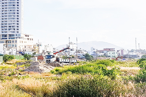 Ì ạch dự án Khu dân cư cồn Tân Lập