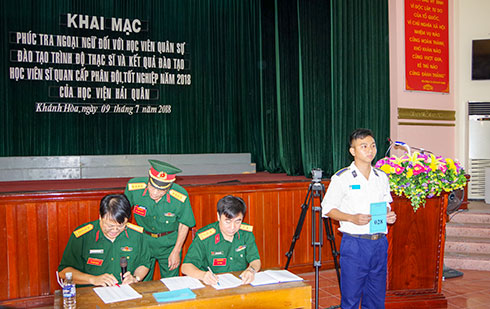Phúc tra kết quả đào tạo của Học viện Hải quân