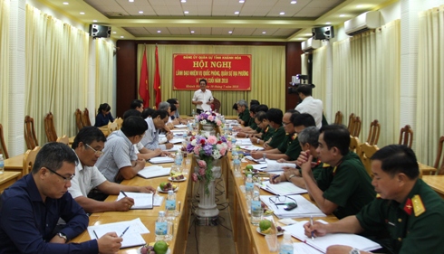 Hội nghị lãnh đạo nhiệm vụ quốc phòng, quân sự 6 tháng cuối năm 2018