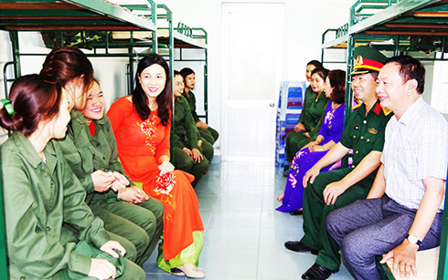 Kiểm tra công tác giáo dục quốc phòng, an ninh cho sinh viên