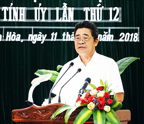 Hội nghị Tỉnh ủy Khánh Hòa lần thứ 12