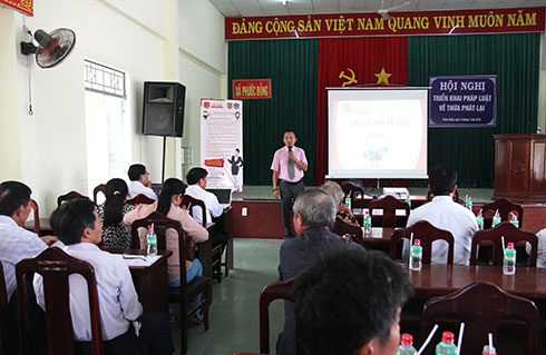 Phối hợp tuyên truyền, phổ biến pháp luật