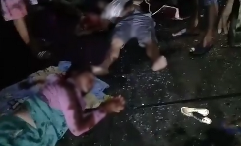 3 xe khách va chạm liên hoàn, nhiều người thương vong