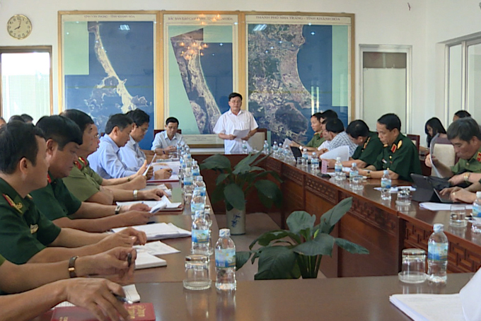 Ông Võ Trọng Việt phát biểu tại buổi làm việc. 